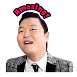 【海外限定スタンプ】PSY Hangover スぺシャル