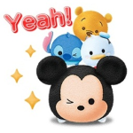 隠しスタンプLINE：ディズニーツムツム