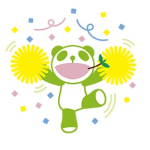 期間限定スタンプ生茶パンダ先生