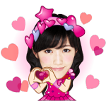 公式スタンプ::AKB48
