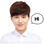 海外限定スタンプ::EXO SUHOスペシャル（香港）