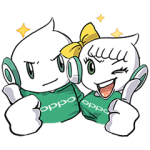 海外限定スタンプ::N Opp & Oily♪は元気！（タイ）（動くスタンプ）