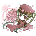 公式スタンプ::初音ミク 「千本桜」