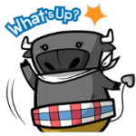 限定無料クリエイターズスタンプ::Tidlom The Sky Hanger:バッファローライフ