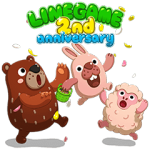 期間限定スタンプ::ありがとう！LINE GAME 2周年