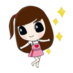 限定無料クリエイターズスタンプ::momo&joon pyo