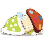 動く限定スタンプ::動くドコモダケ♪