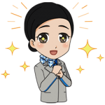 動く限定スタンプ::ANAスタンプ第4弾！