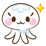 限定無料クリエイターズスタンプ::クラゲのクララ