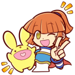 ゲームキャラクリエイターズスタンプ::ぷよぷよ