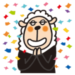 動く限定スタンプ::うごく☆あんしんセエメエ♪