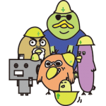 企業マスコットクリエイターズ::土建バード