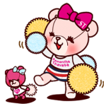 動く限定スタンプ::動くサマンサタバサ アイミー