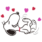 公式スタンプ::SNOOPY★Vintage