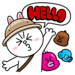 限定スタンプ::LINE バブル2