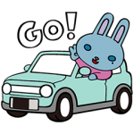 隠しスタンプ::ラパンくん
