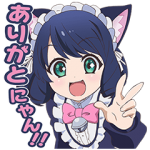 音付きスタンプ::SHOW BY ROCK!!