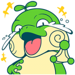 限定スタンプ::モンスターストライク リドラスタンプ