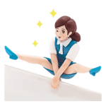 アーティストスタンプ::コップのフチ子～リアル編～
