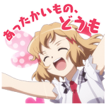 音付きスタンプ::戦姫絶唱シンフォギア