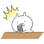 限定無料スタンプ::第二弾★フラッシュセール×うさまる