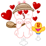 隠し無料スタンプ::LINE バブル2