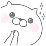 限定無料スタンプ::ぬこ、ところによりピヨ＆GU