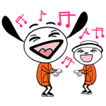限定無料スタンプ::帰ってきた！へネスちゃんとマウリッツくん