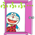 音付きスタンプ::しゃべって動く！映画ドラえもん