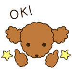 限定無料スタンプ::ワンケルくん＆ワンケル子ちゃん