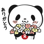 限定無料スタンプ::お買いものパンダ
