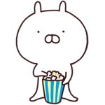 公式スタンプ::うさまるがまた動いてる！