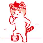 限定無料スタンプ::単独デビュー！ニャンノスケ