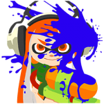 とび出るスタンプ::Splatoonとびでるイカスタンプ