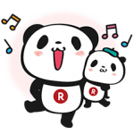 限定無料スタンプ::お買いものパンダ