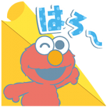 とび出るスタンプ::セサミストリート ポップアップ！