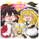 公式スタンプ::東方Projectキャラスタンプ