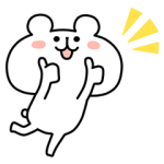 限定無料スタンプ::江原道×ゆるくま コラボスタンプ第1弾！