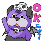 隠し無料スタンプ::ぼくとドラゴン（ぼくドラ）～まおう様編～