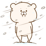 人気スタンプ特集::ともだちはくま７