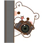 隠し無料スタンプ::週刊文春×ゲスくま