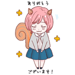 隠し無料スタンプ::文学処女