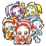 人気スタンプ特集::おジャ魔女どれみ