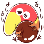 隠し無料スタンプ::ゆるっとキョロちゃん第2弾