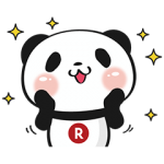限定無料スタンプ::お買いものパンダ