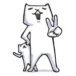 人気スタンプ特集::フテネコ(公式)2