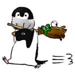 人気スタンプ特集::肯定ペンギンのあかちゃん２