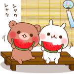 人気スタンプ特集::ちびくま【３】