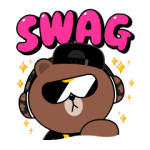 限定無料スタンプ::LINE FRIENDS & Beats by Dr. Dre