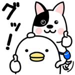 限定無料スタンプ::うるせぇトリとたま丸のコラボスタンプ！